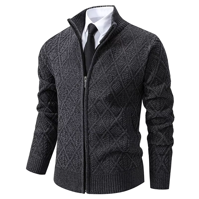 Classic Wool Knit - Cardigan CASA LARO MEN