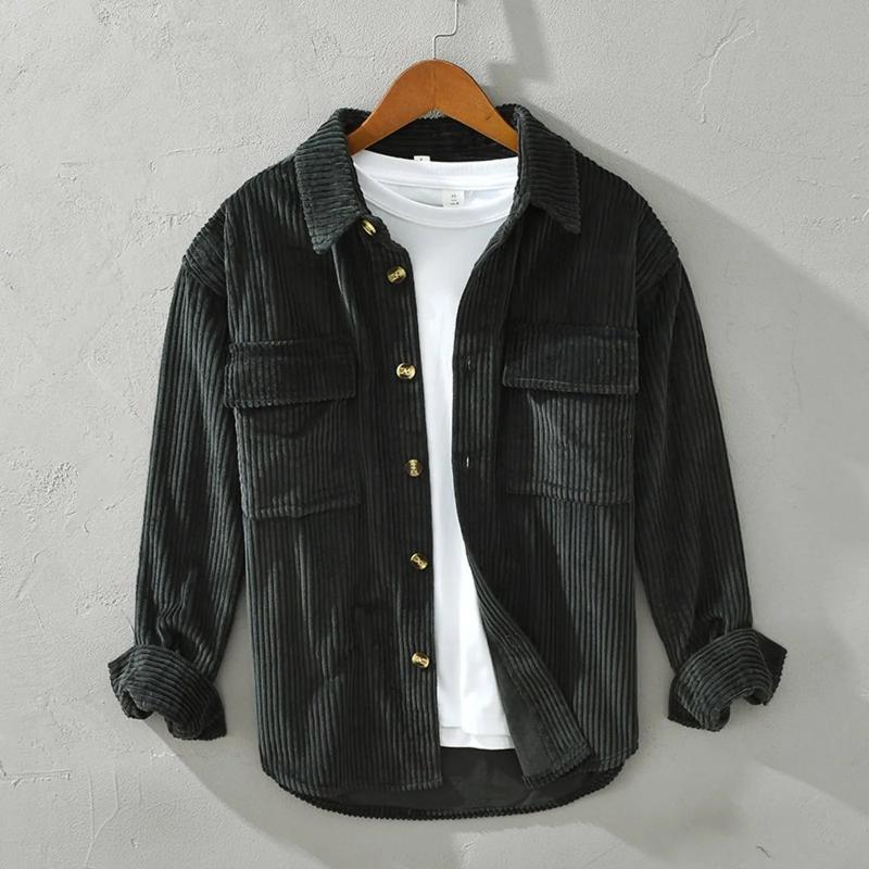 Corduroy Button-Up - Shirt CASA LARO MEN