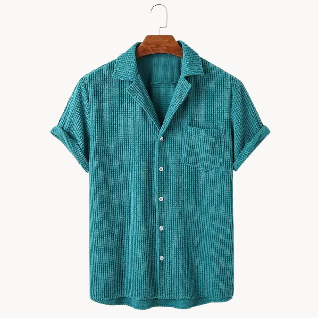 Corduroy Short Sleeve - Polo Shirt CASA LARO
