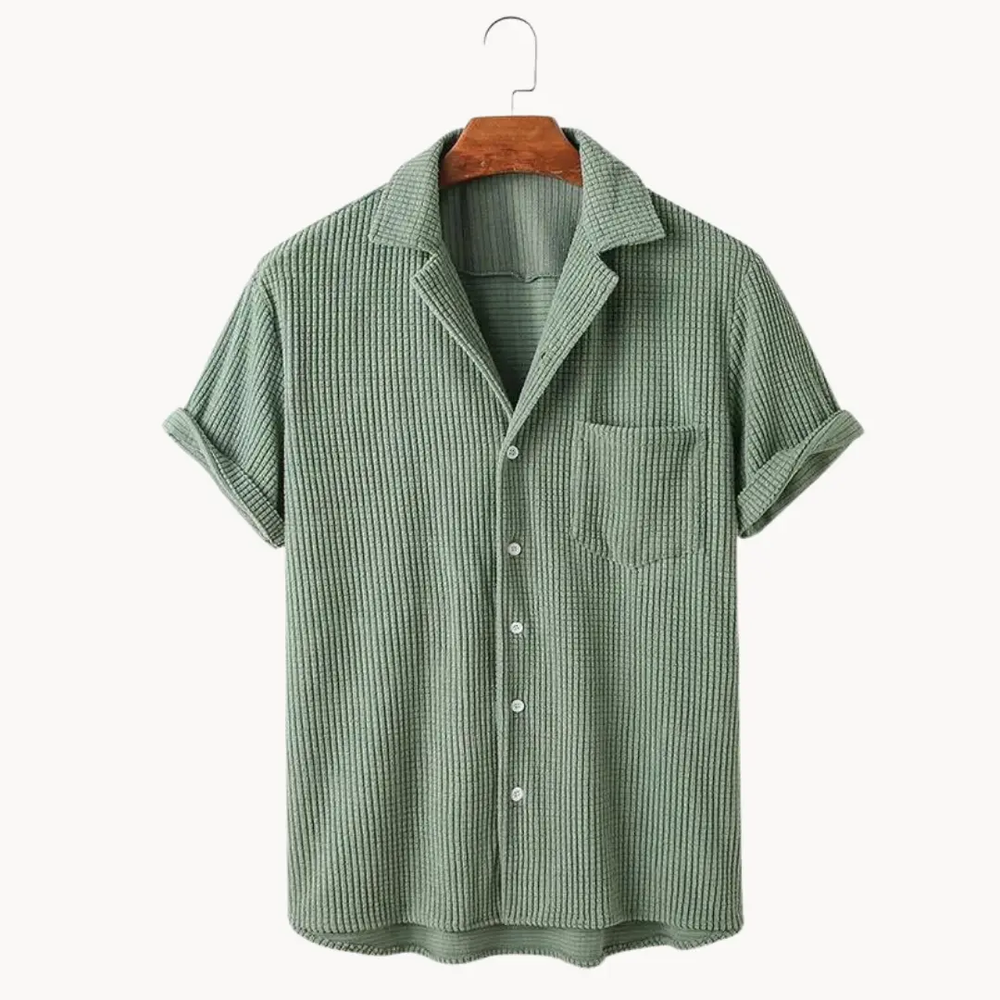 Corduroy Short Sleeve - Polo Shirt CASA LARO