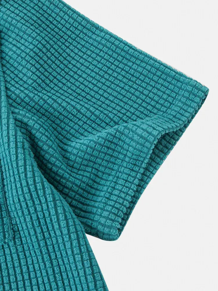 Corduroy Short Sleeve - Polo Shirt CASA LARO