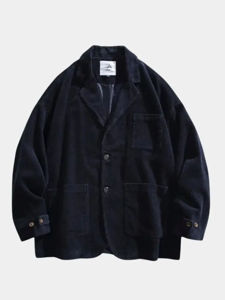 Corduroy Winter Blazer - Casa  Laro CASA LARO