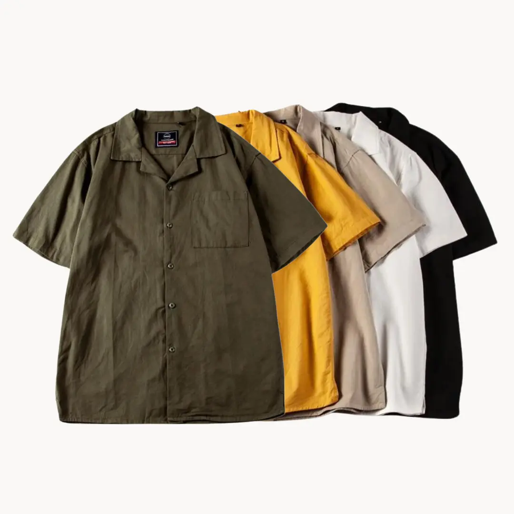 Cotton Camp Collar - Polo CASA LARO