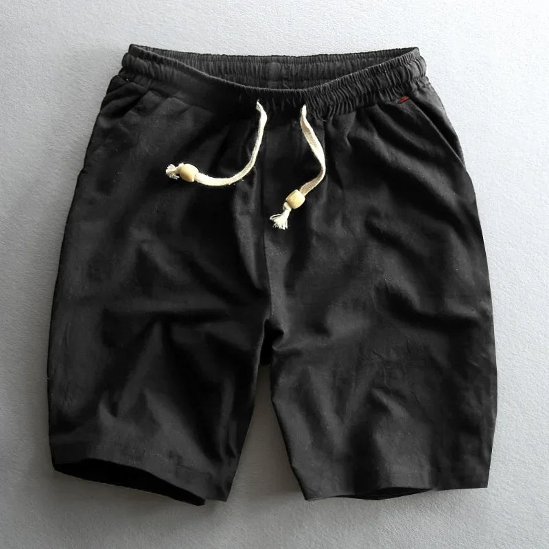 Cotton Drawstring Relaxed Fit - Shorts CASA LARO MEN