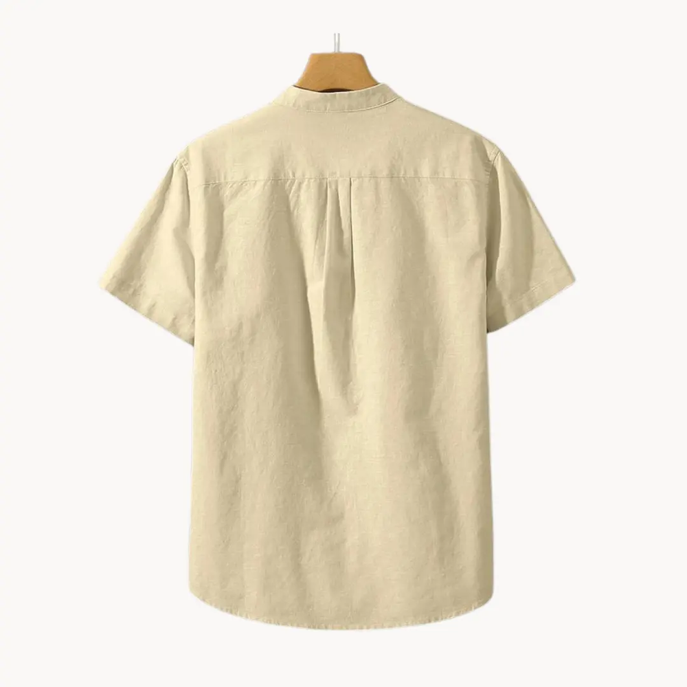 Cotton-Linen Blend - Polo Shirt CASA LARO