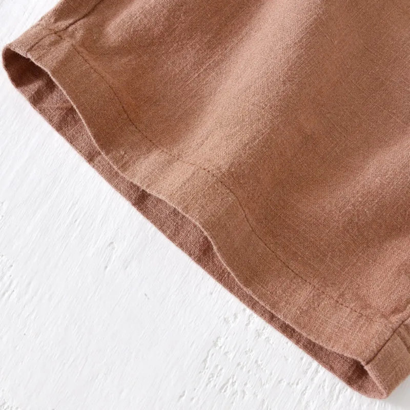 Cotton Linen Blend - Shorts CASA LARO MEN