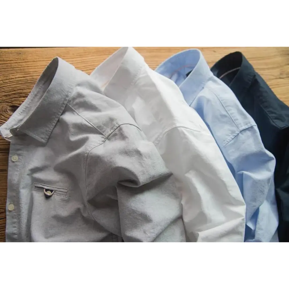 Cotton Oxford Patch - Shirt CASA LARO