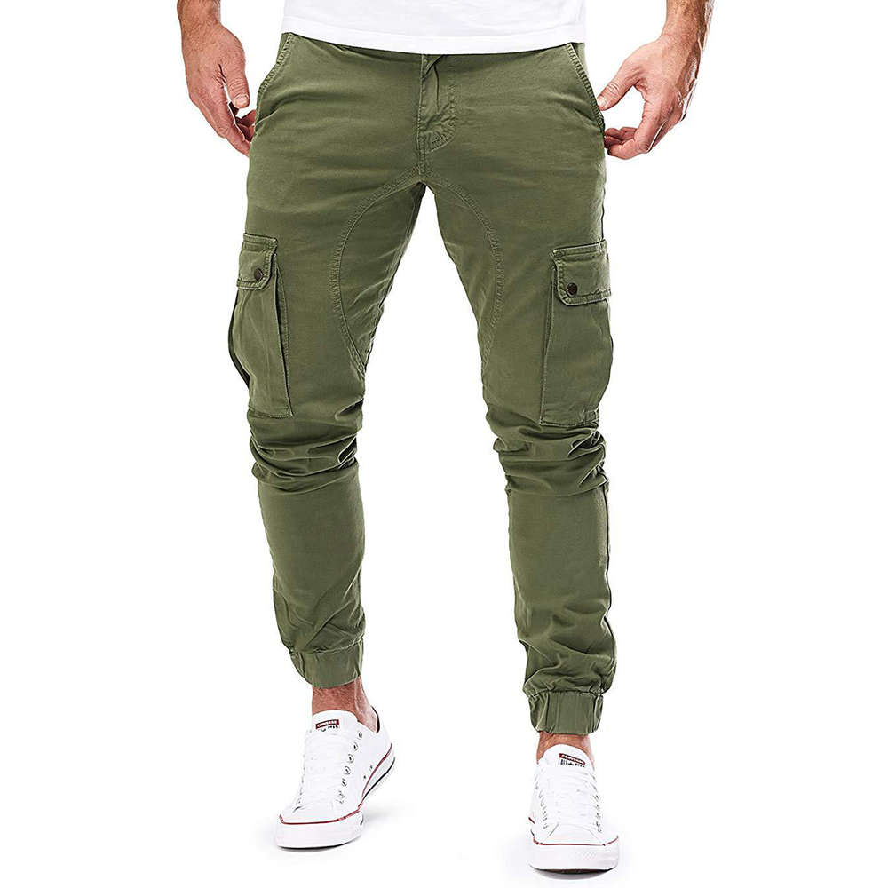 Cotton Relaxed Fit Cargo - Joggers CASA LARO MEN