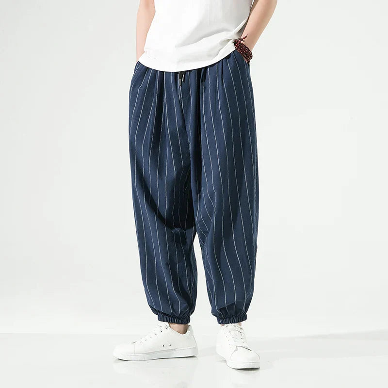 Cotton Relaxed Fit - Trousers CASA LARO MEN