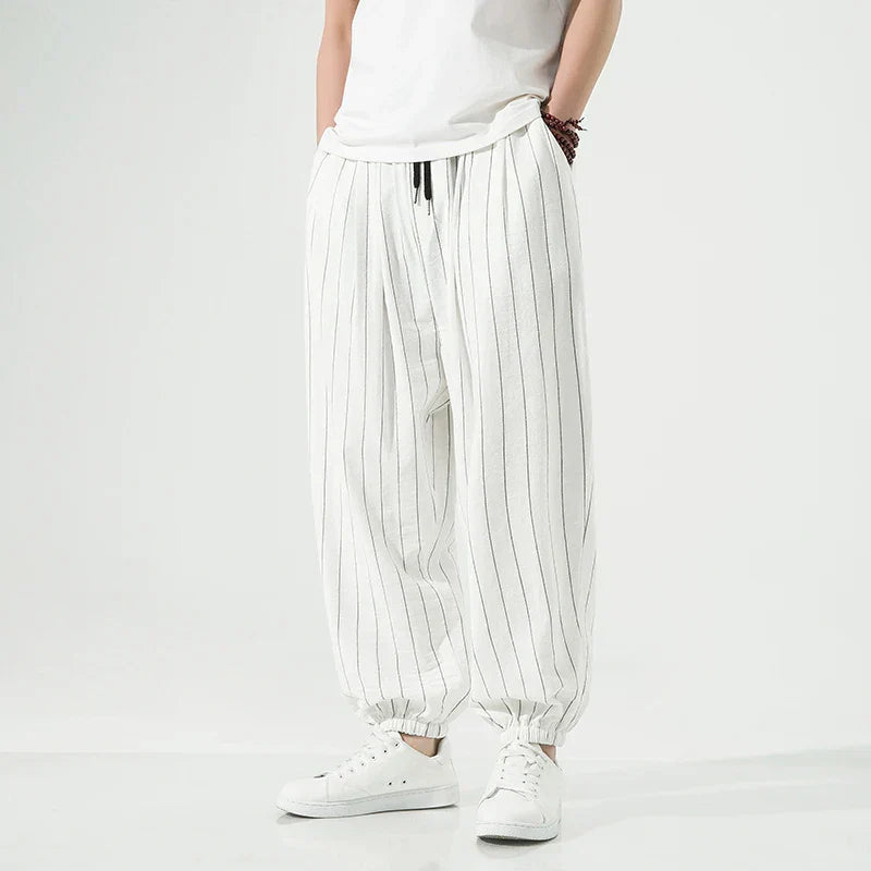Cotton Relaxed Fit - Trousers CASA LARO MEN