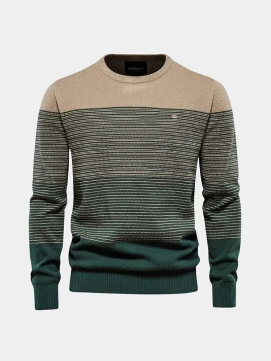 Crew Neck Knitwear Knit Pullover Sweater Jumper - Casa  Laro CASA LARO