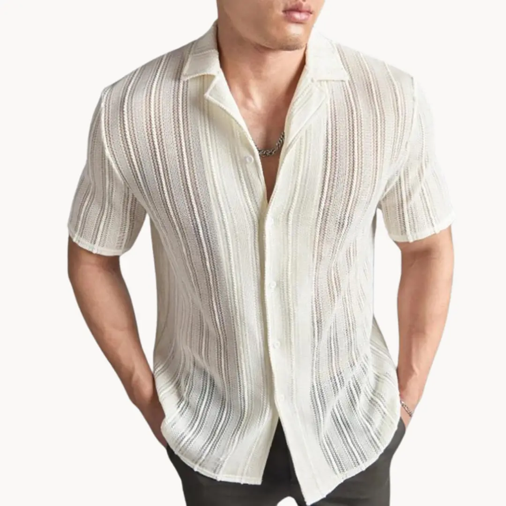 Crochet Detail - Shirt CASA LARO