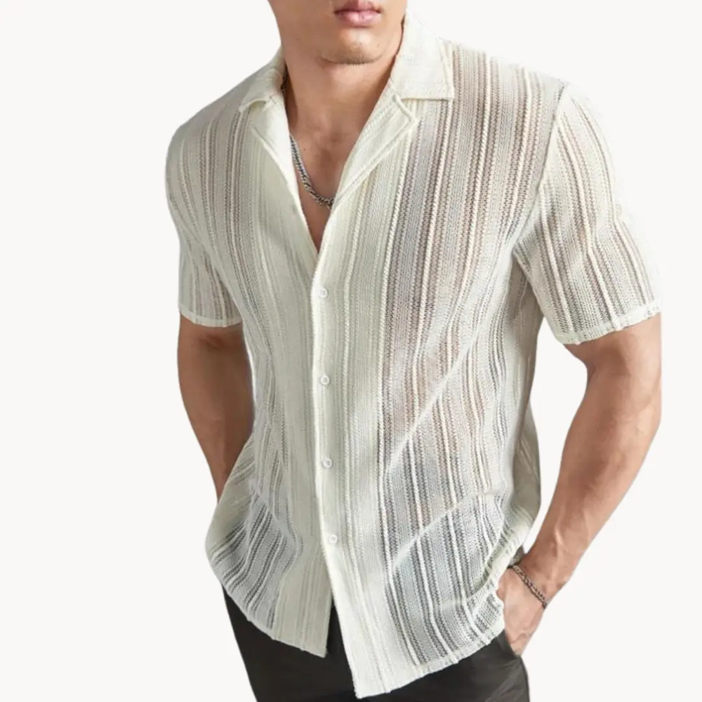 Crochet Detail - Shirt CASA LARO