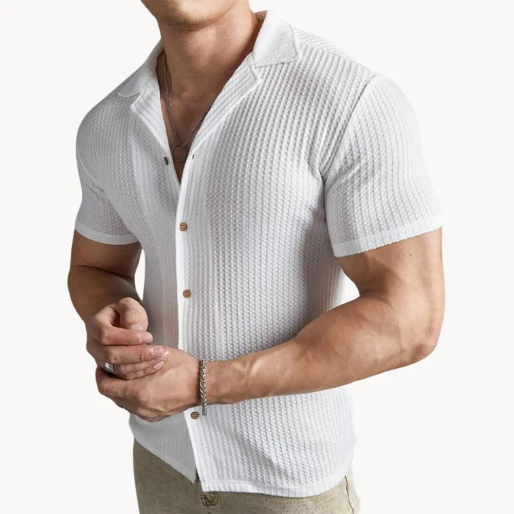 Cypress Green Button-Down - Shirt CASA LARO
