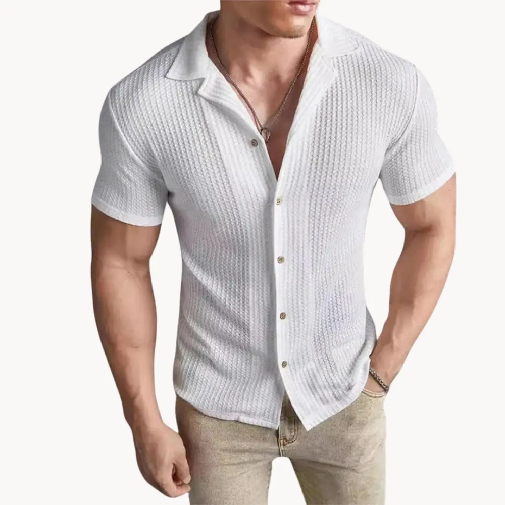 Cypress Green Button-Down - Shirt CASA LARO
