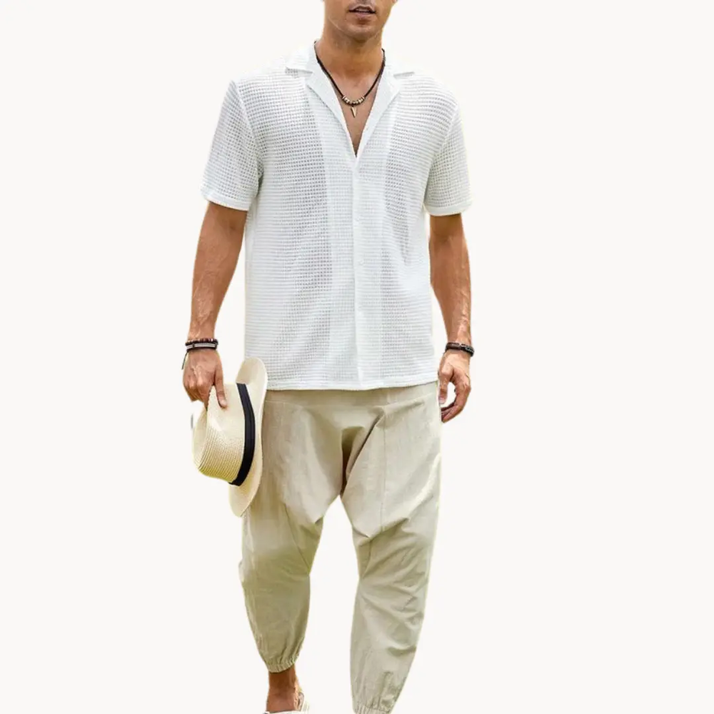 Cypress Green Button-Up - Shirt CASA LARO