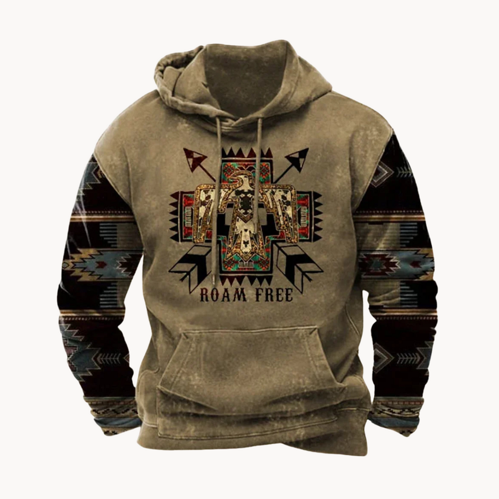 Dakotah Buffalo Plaid Pullover - Hoodie CASA LARO MEN