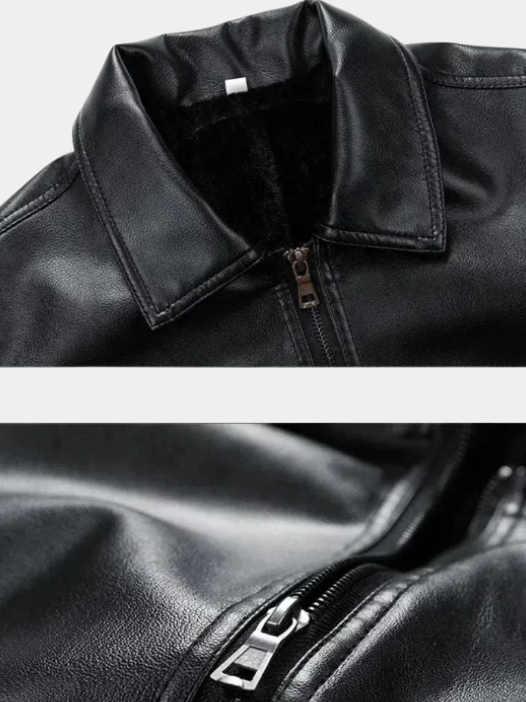 Denver Leather Jacket - Casa  Laro CASA LARO