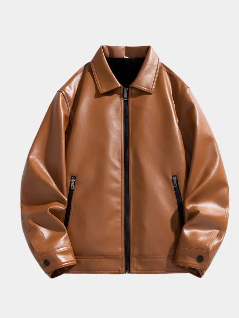 Denver Leather Jacket - Casa  Laro CASA LARO