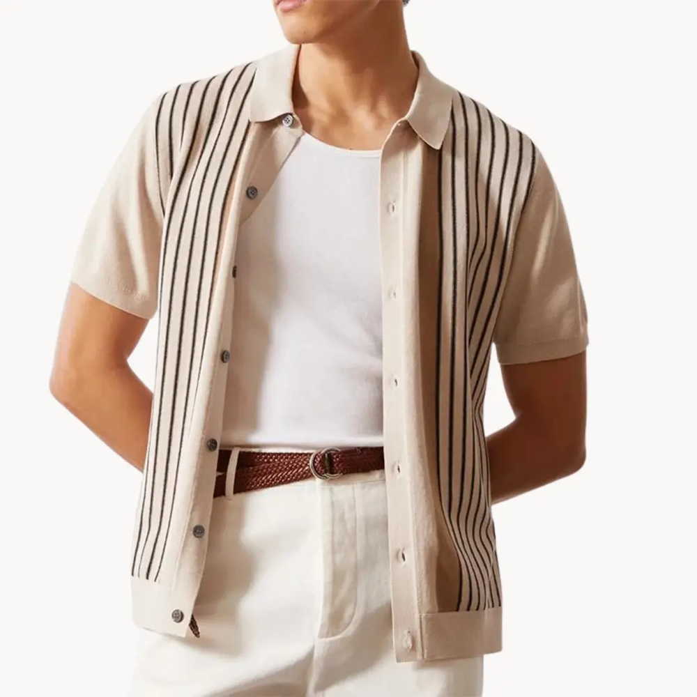 Dieter Full Placket - Polo CASA LARO