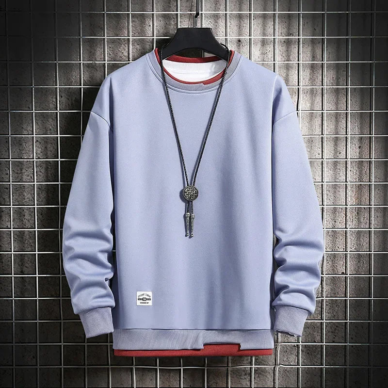 Eclipse Cotton-Blend Crewneck - Sweatshirt CASA LARO MEN