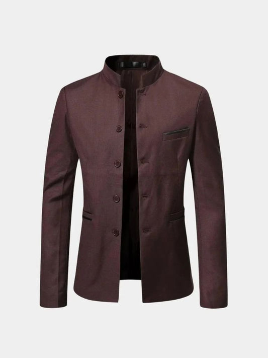 Elegant Collar Jacket - Casa  Laro CASA LARO