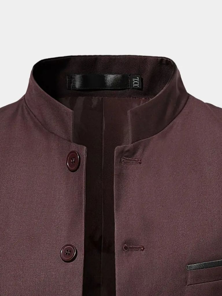 Elegant Collar Jacket - Casa  Laro CASA LARO
