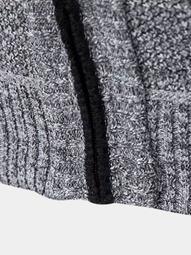 Elegant Full-Zip Sweater Vest - Casa  Laro CASA LARO