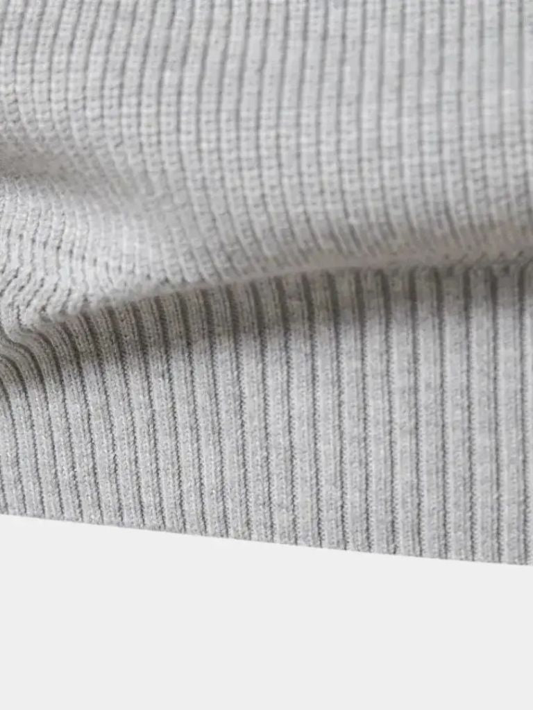 Elegant Quarter Zip Sweater - Casa  Laro CASA LARO