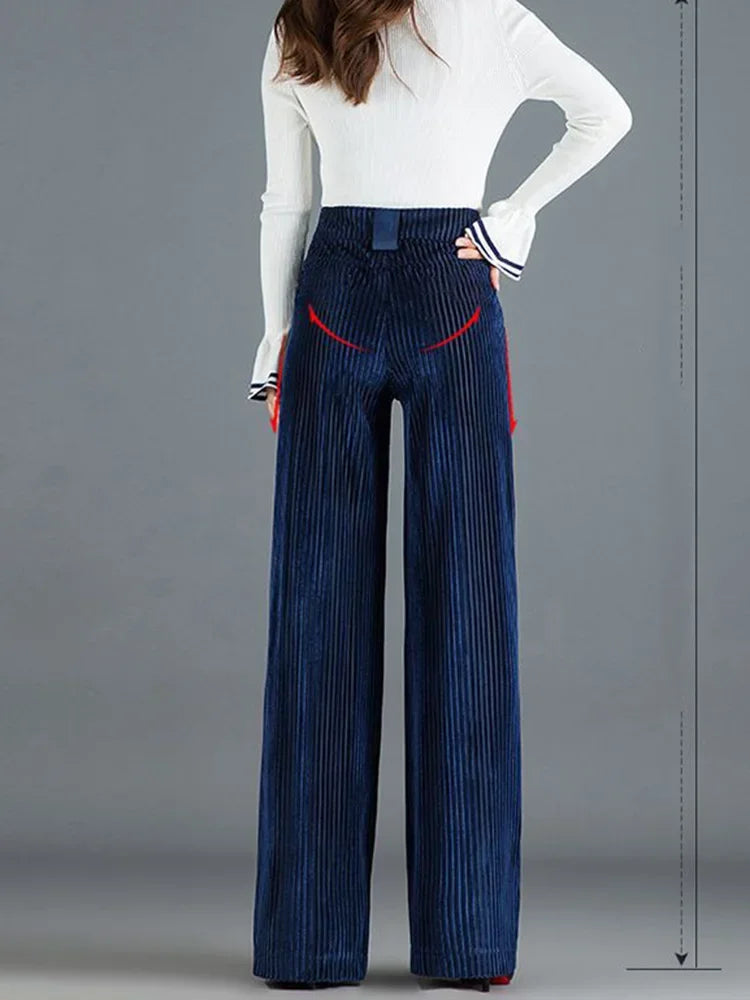 Elegant Velvet - Trousers CASA LARO