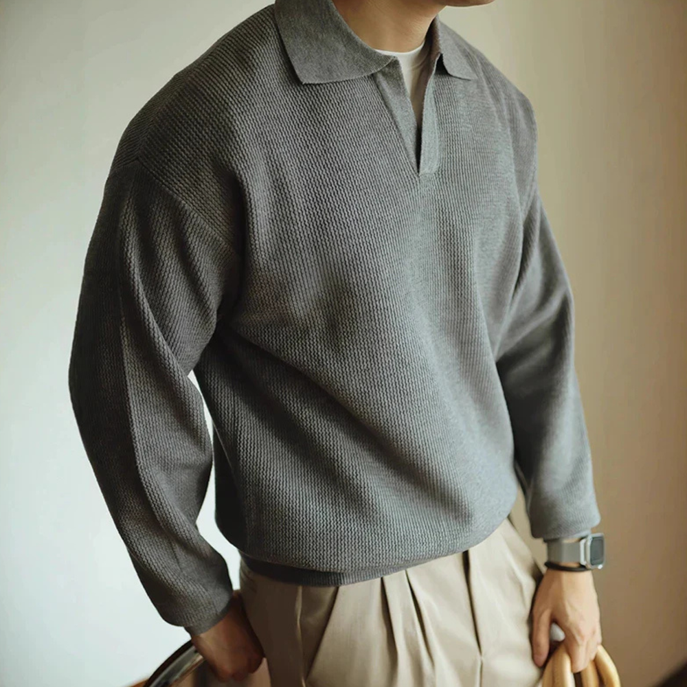Ellison - Knit Polo Shirt CASA LARO MEN