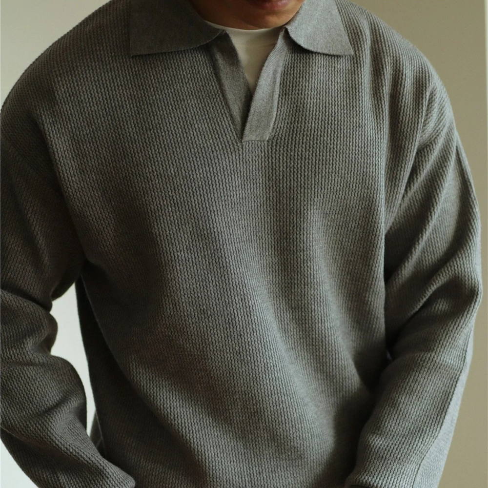 Ellison - Knit Polo Shirt CASA LARO MEN