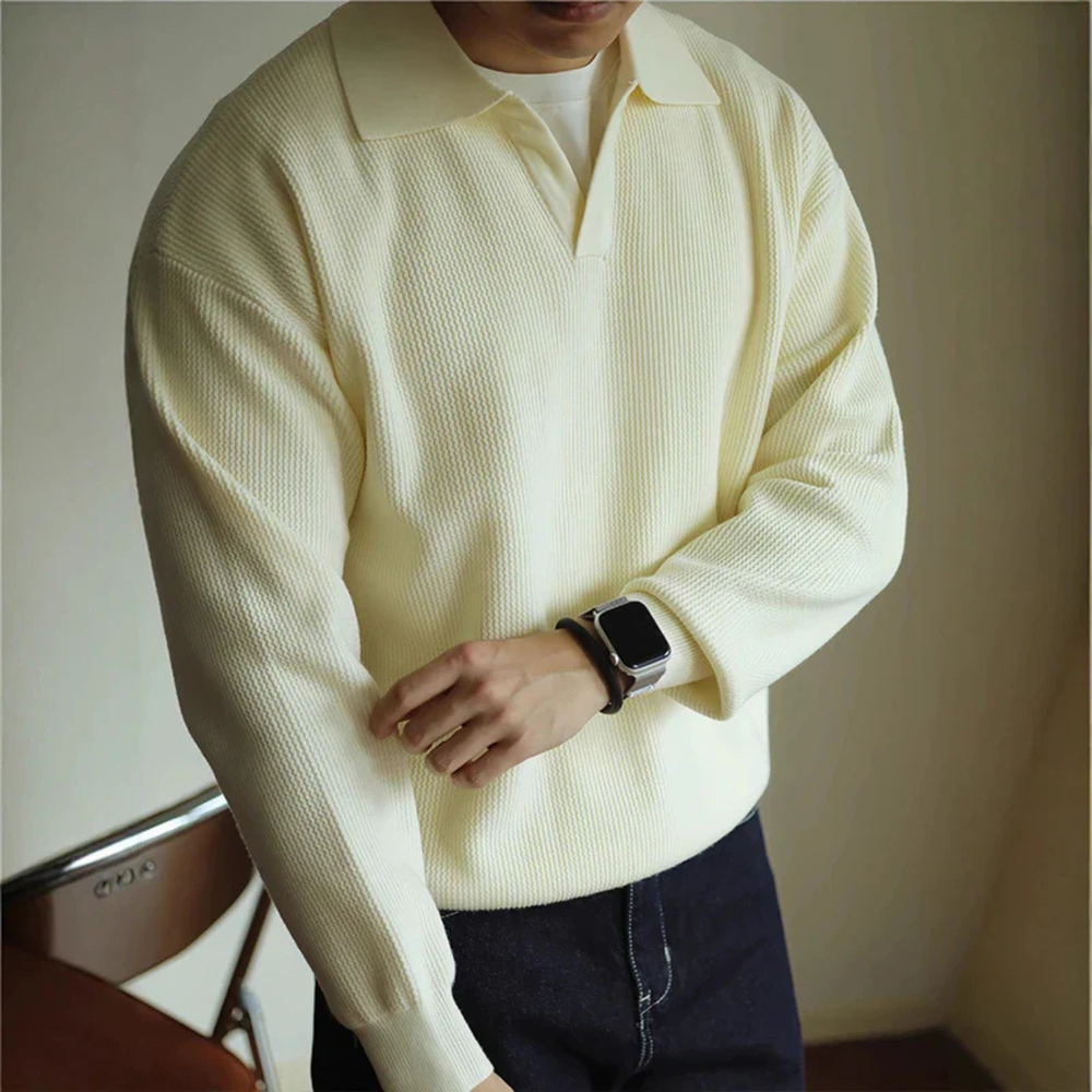 Ellison - Knit Polo Shirt CASA LARO MEN