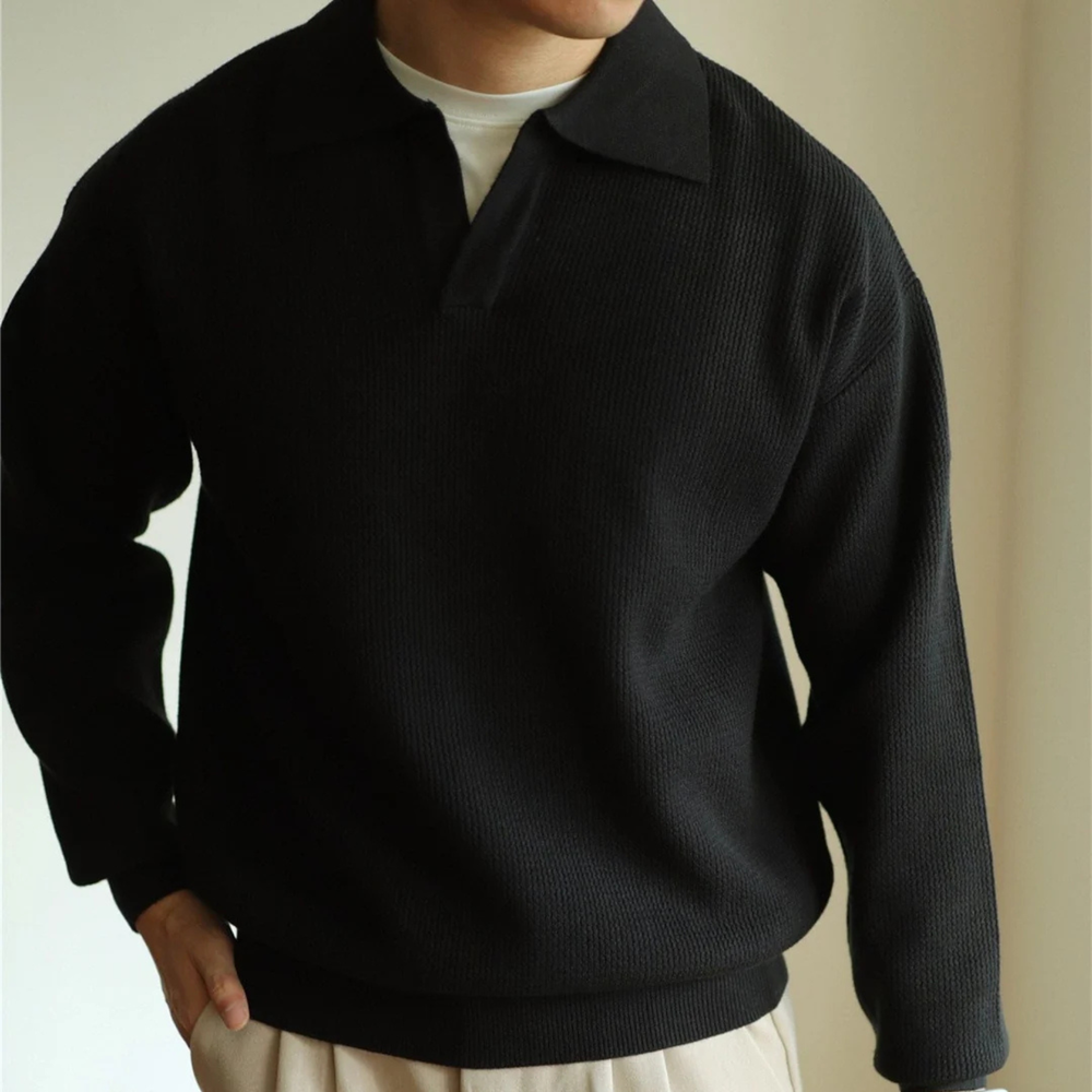 Ellison - Knit Polo Shirt CASA LARO MEN