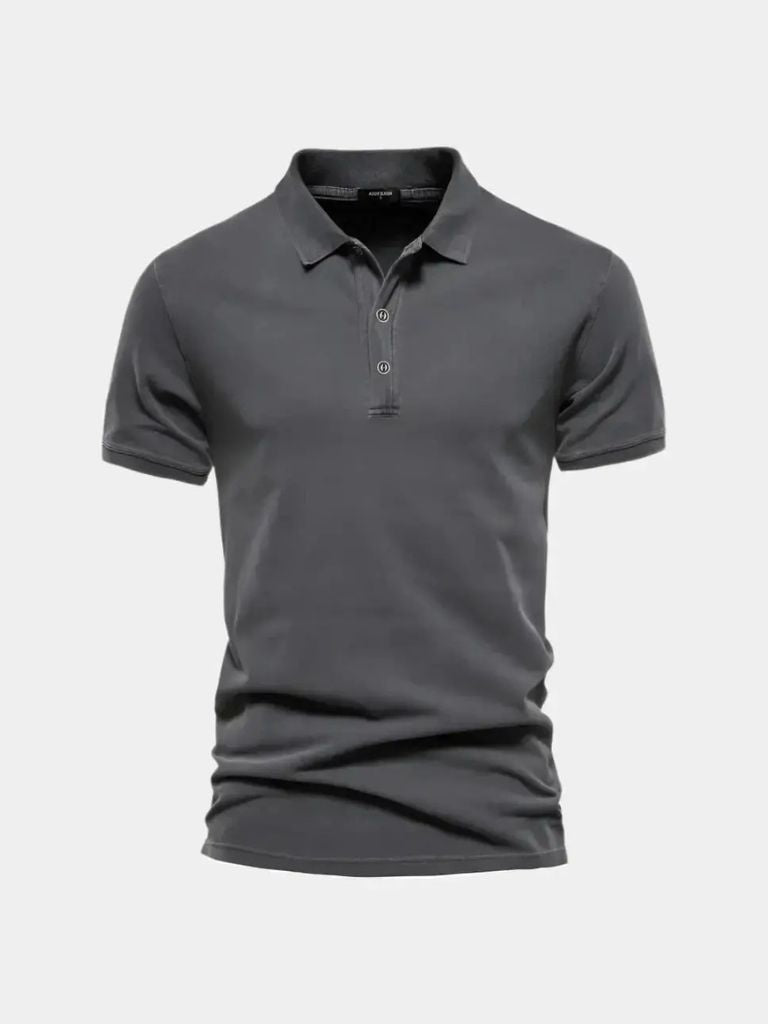 Essential Cotton Polo Shirt - Casa  Laro CASA LARO