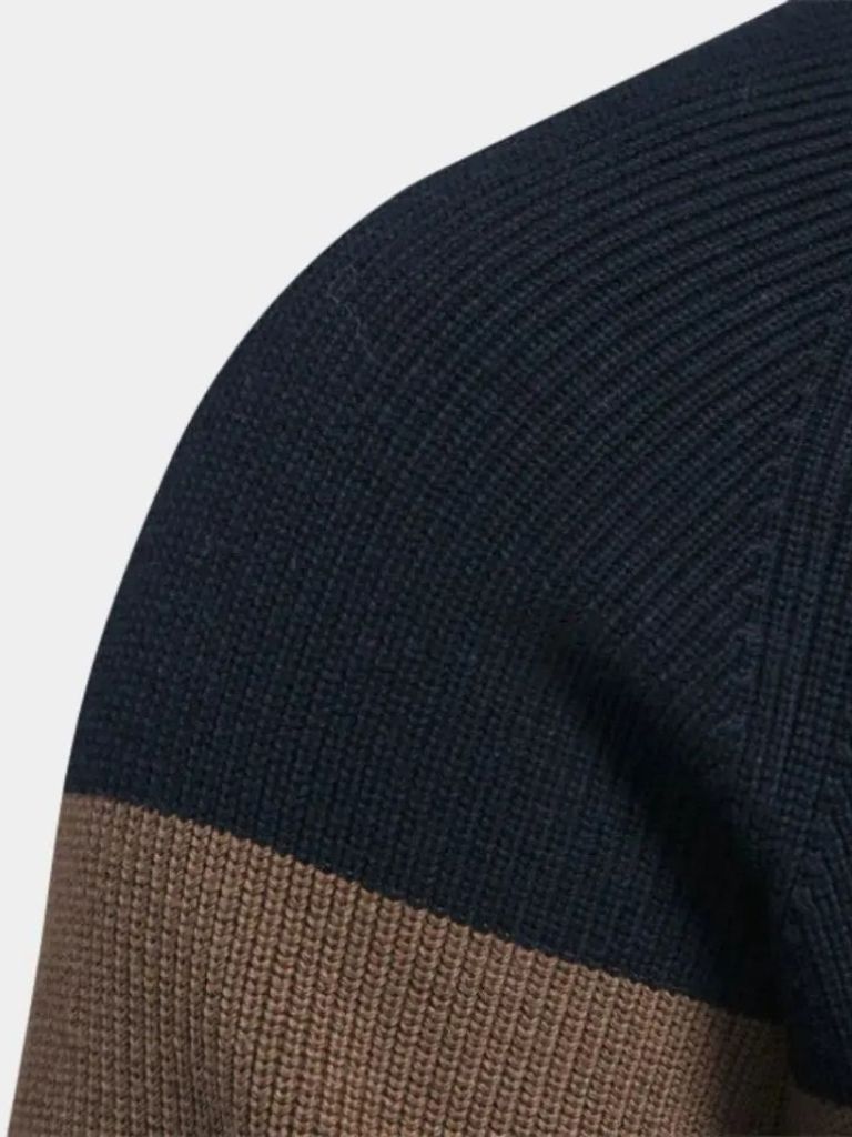 Essential Knit Zipper Sweater - Casa  Laro CASA LARO