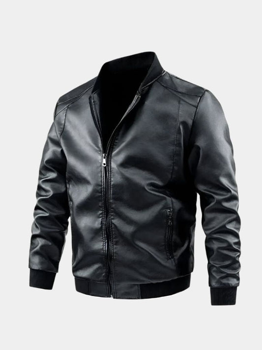 Essential Leather Jacket - Casa  Laro CASA LARO