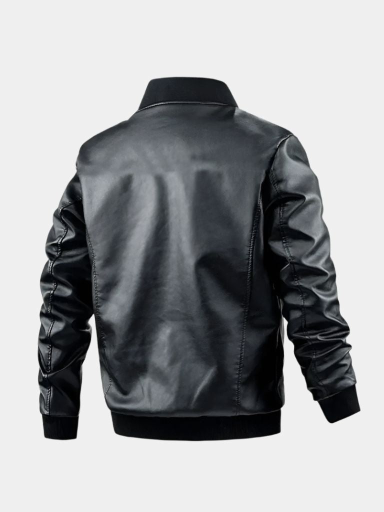 Essential Leather Jacket - Casa  Laro CASA LARO