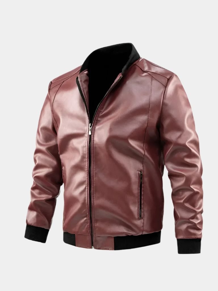 Essential Leather Jacket - Casa  Laro CASA LARO