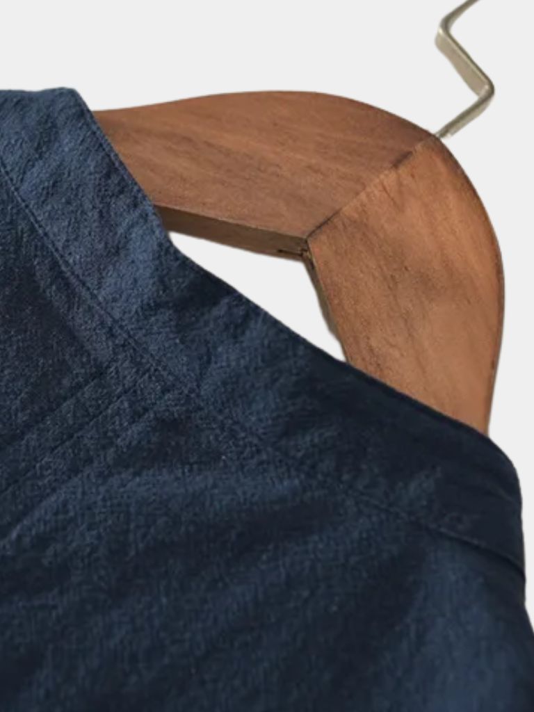Essential Short Sleeve Linen Shirt - Casa  Laro CASA LARO