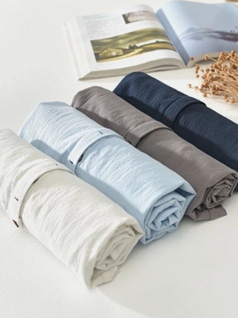 Essential Short Sleeve Linen Shirt - Casa  Laro CASA LARO