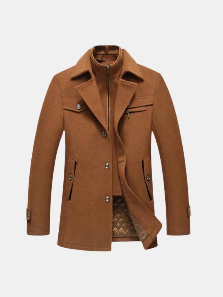 Essential Wool Blend Coat - Casa  Laro CASA LARO