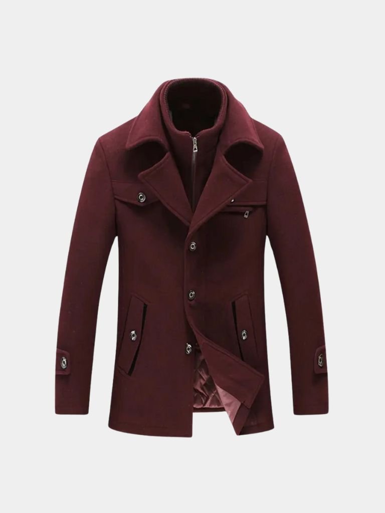 Essential Wool Blend Coat - Casa  Laro CASA LARO