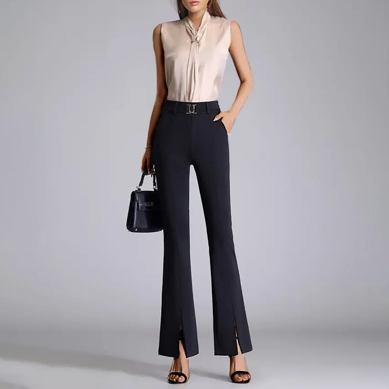 Flared Wide-Leg - Trousers CASA LARO