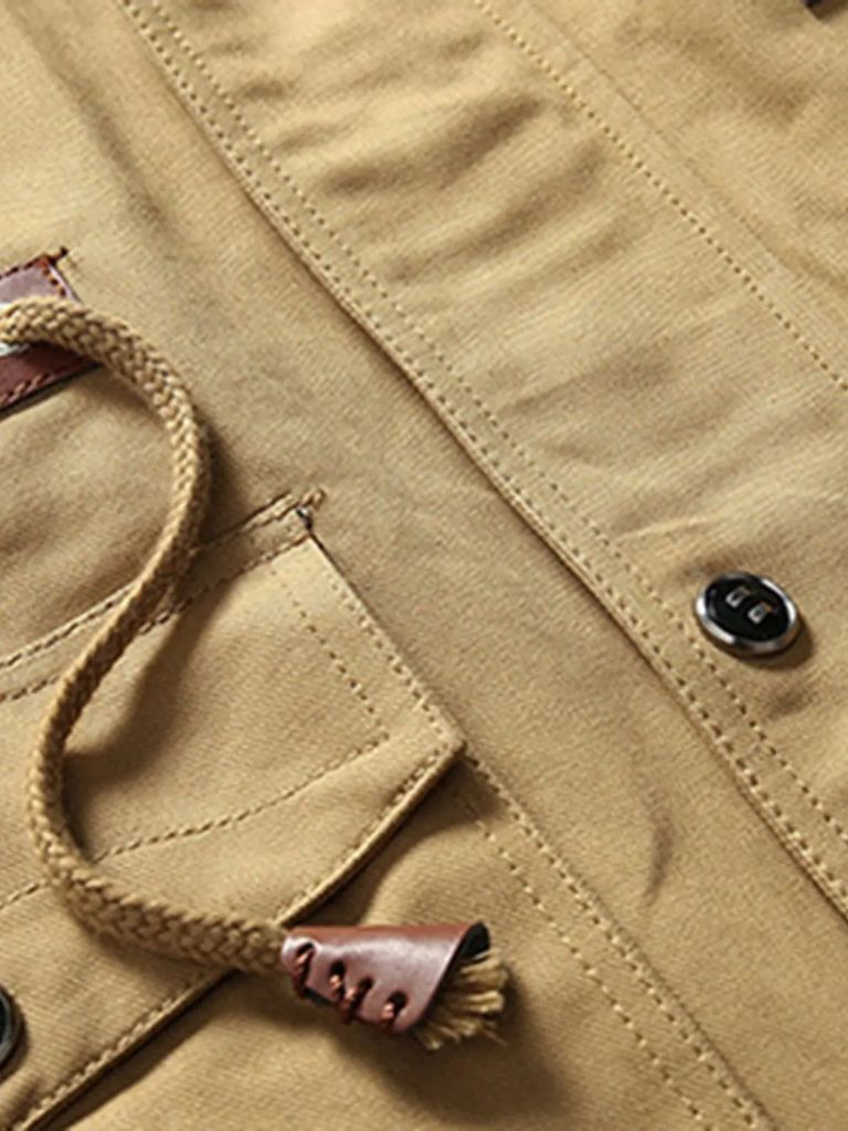 Fleece Hooded Bomber Jacket - Casa  Laro CASA LARO
