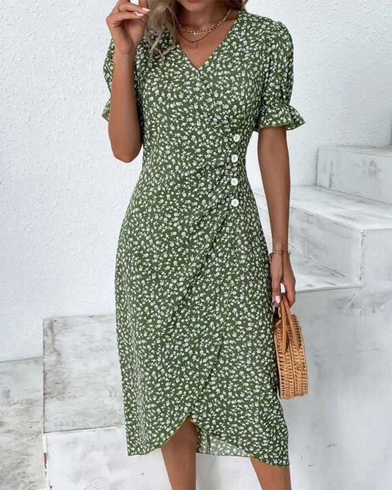 Floral Print - Casual Dress CASA LARO