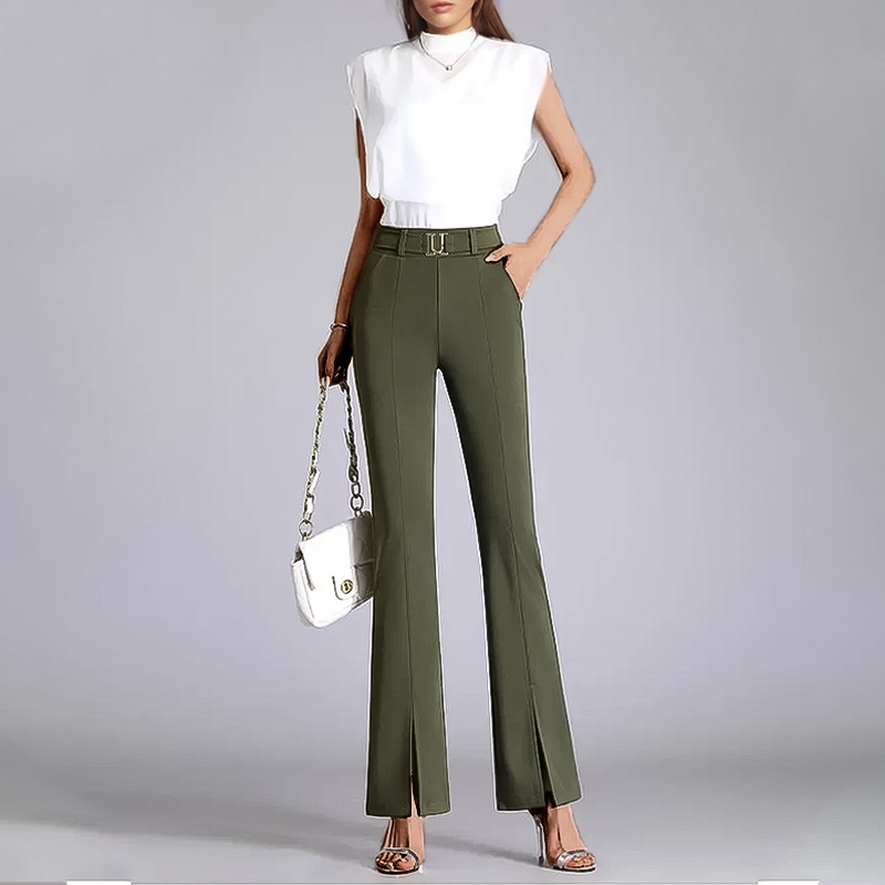 Fluid Satin Wide-Leg - Trousers CASA LARO