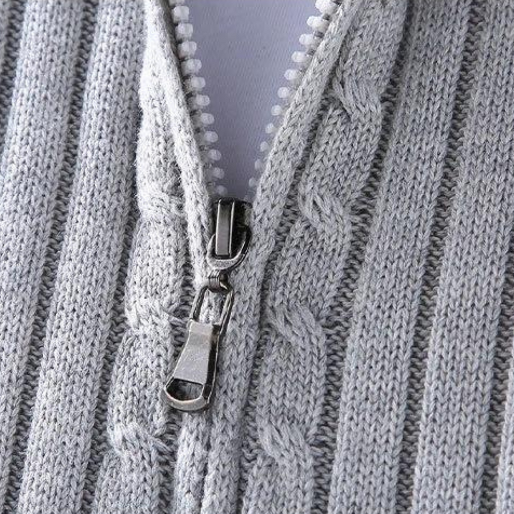 Full Zip Knit - Cardigan CASA LARO MEN