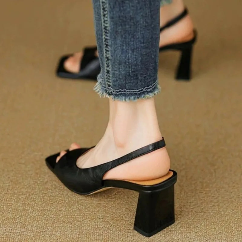 Genuine Leather - Heels CASA LARO WOMEN