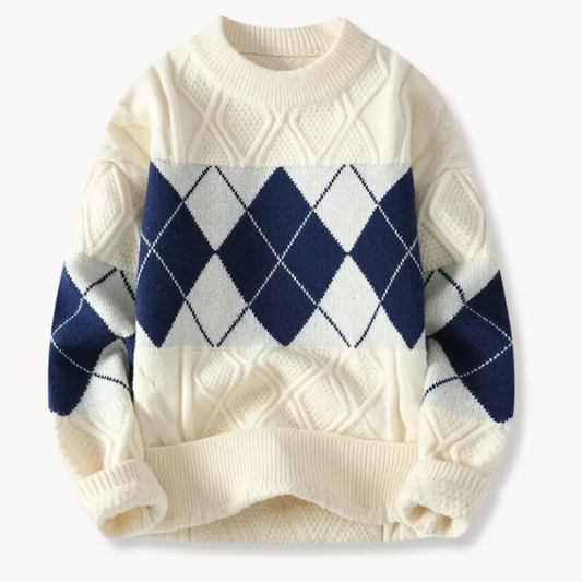 Geometric Knit - Sweater CASA LARO